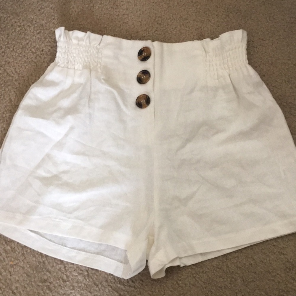 High waisted shorts